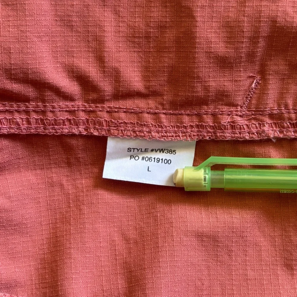 Vuori Women’s Vintage Ripstop Cotton Shorts Cinnamon Size L EUC - Picture 7 of 9